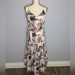 Anthropology Lazybones Cityscape Midi Dress - size M